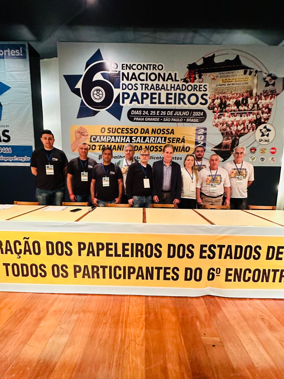 EM SÃO PAULO: FESPAM marca presença no 6º Encontro Nacional dos Papeleiros