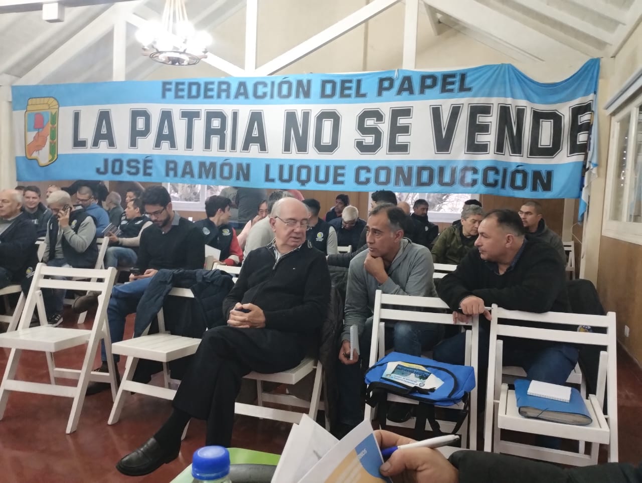 EN ARGENTINA: Presidente de FESPAM participa en evento para trabajadores de la industria del papel, cartón y química